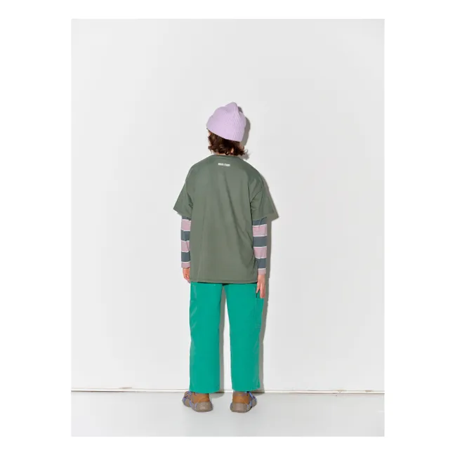 Bonnet Logo Laine | 	Lilas