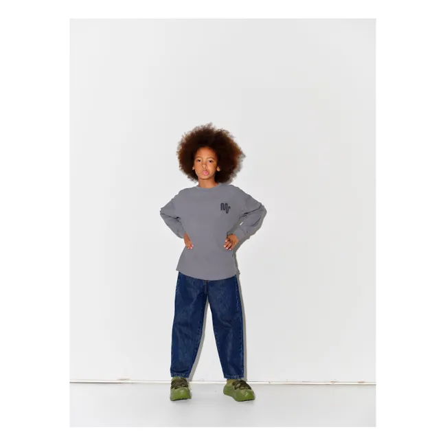 T-shirt Waffle Coton Bio | Gris