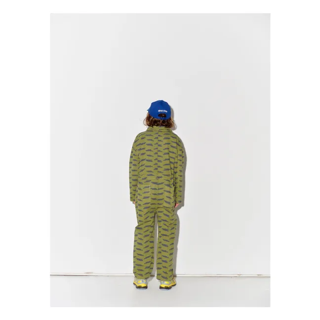 Pantalon Relaxed Coton Bio | Vert