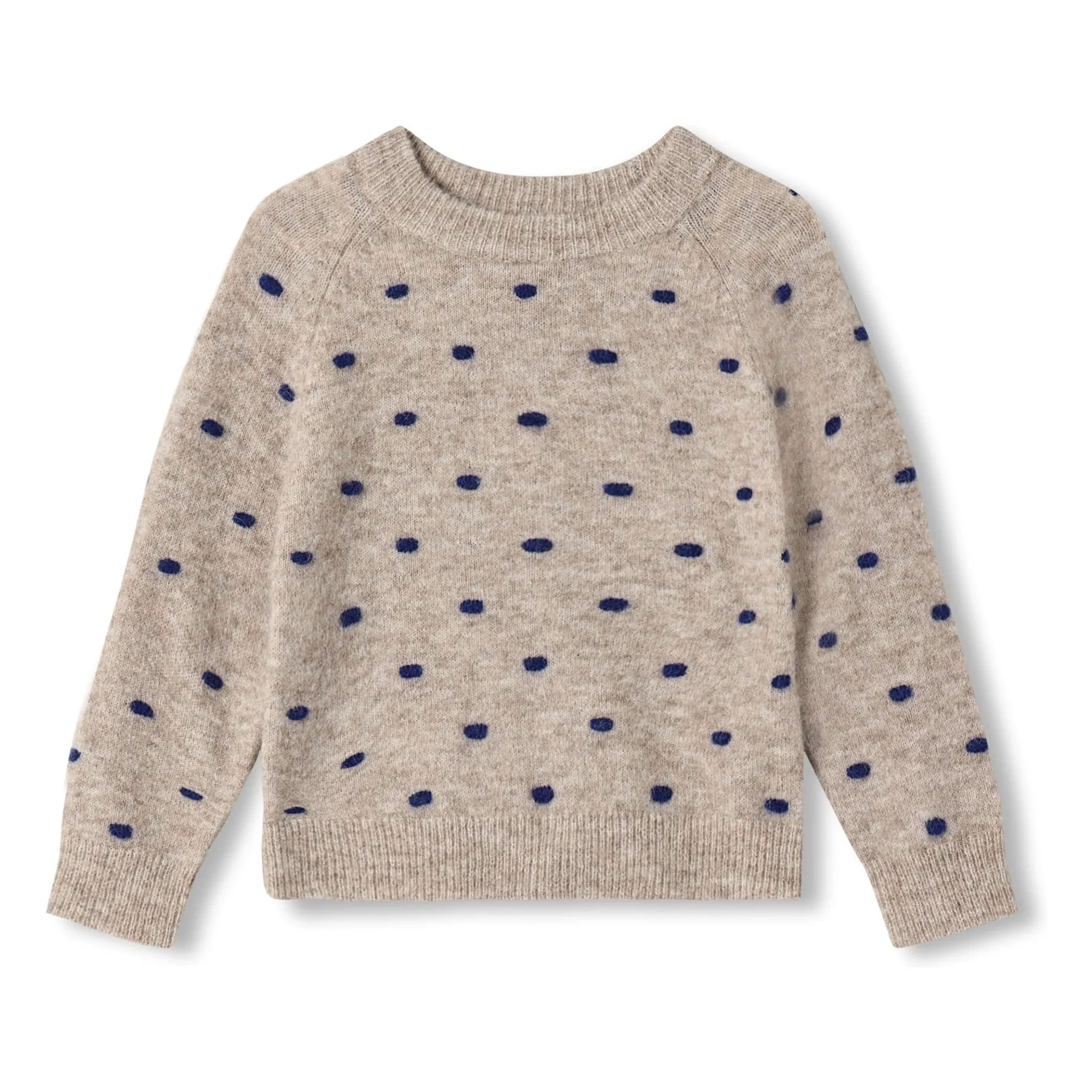 Fliink Ecru Star Organic Cotton Sweater