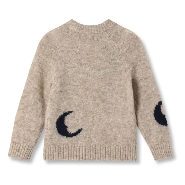 Pull Star Moon Laine Alpaga | Ecru