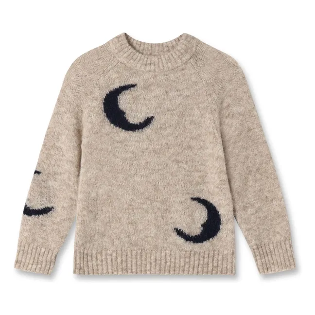 Pull Star Moon Laine Alpaga | Ecru