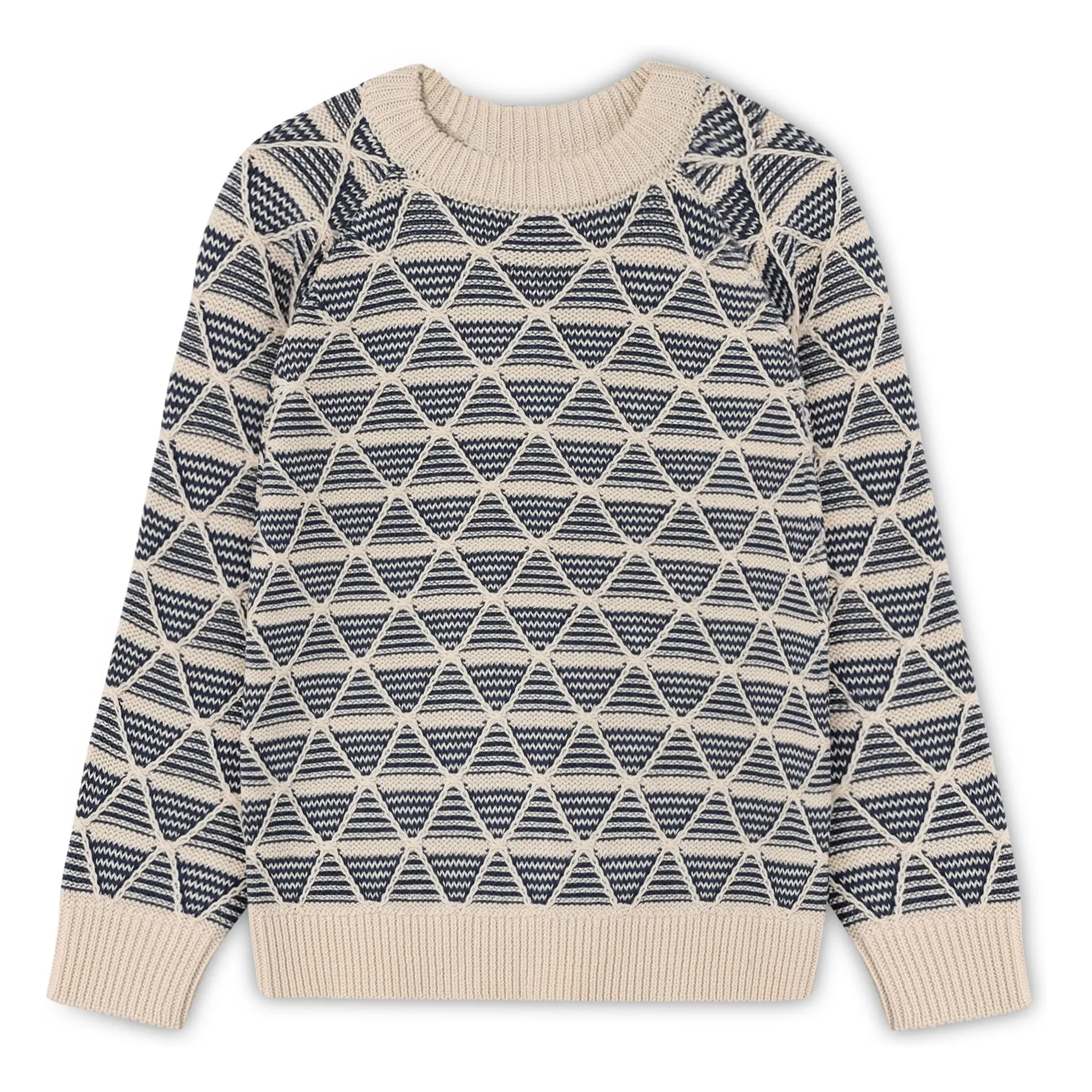 Fliink Ecru Sune Organic Cotton Sweater