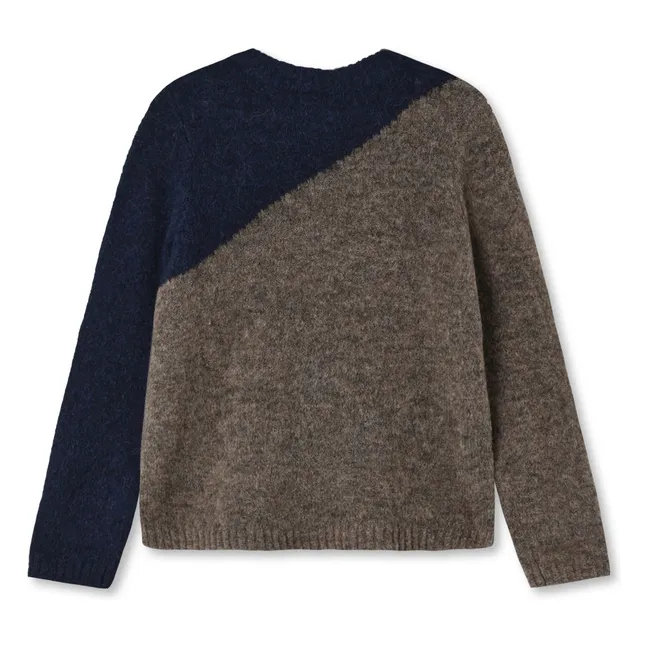 Cardigan Star Moon Laine Alpaga | Beige