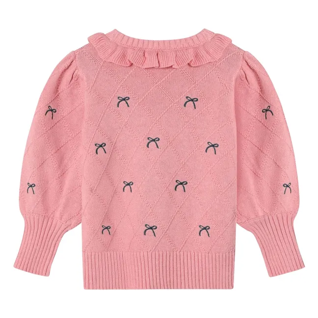 Pull Lucie Coton Bio | Rose