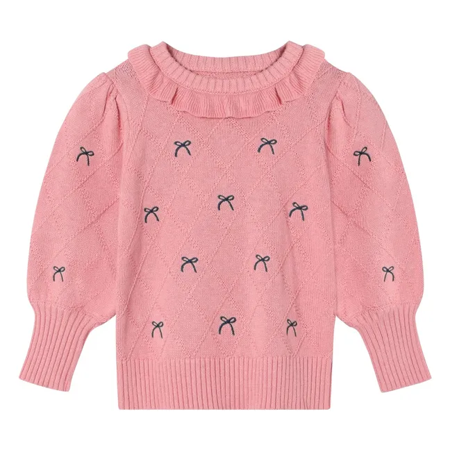 Pullover Lucie aus Bio-Baumwolle | Rosa