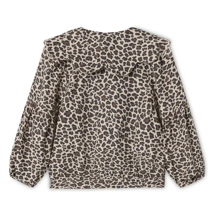 Blouson Léopard | Beige- Image produit n°1