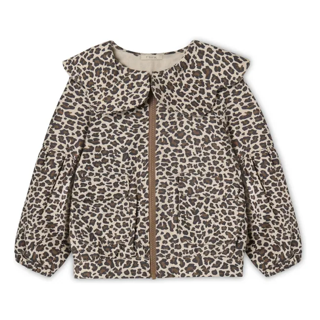 Blouson Léopard | Beige