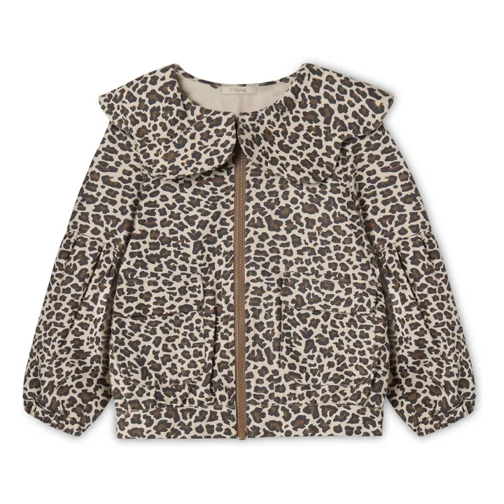 Blouson Léopard | Beige- Image produit n°0