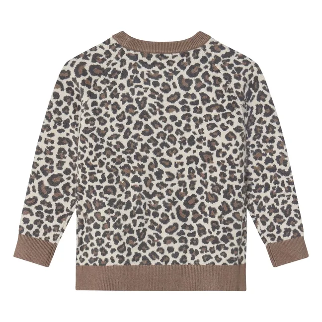 Pull Benna Léopard | Beige