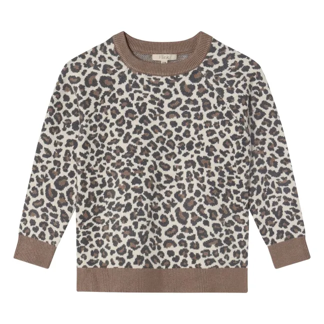 Pull Benna Léopard | Beige