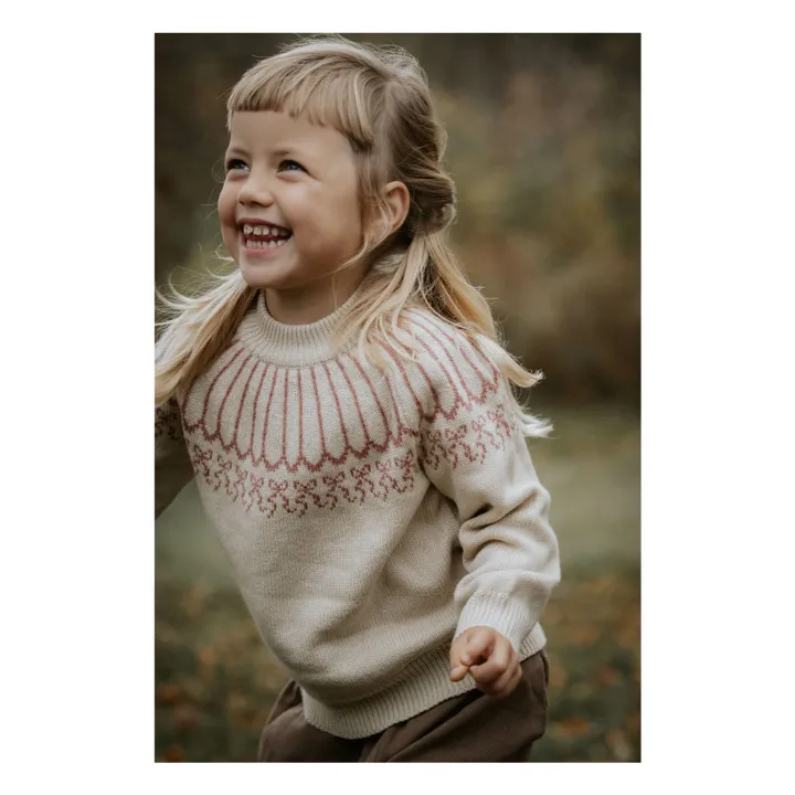 Pull Nova Coton Bio | Ecru- Image produit n°1