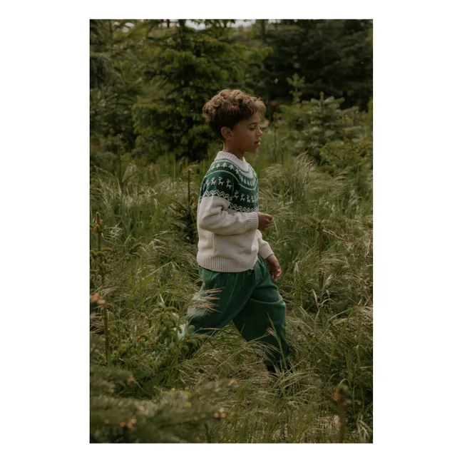 Pull Janie Nordic | Ecru