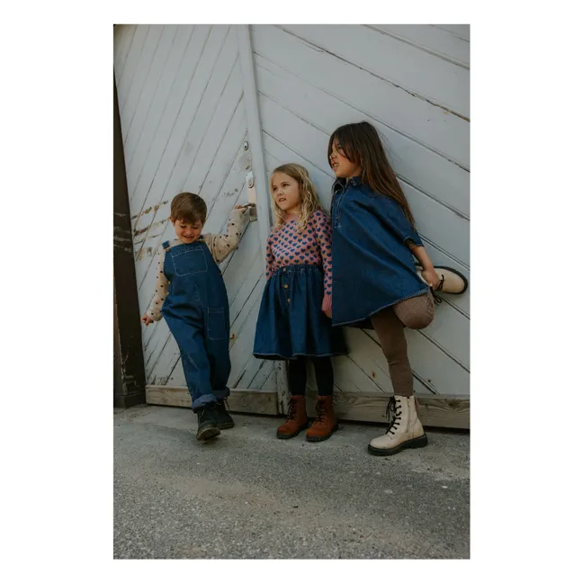 Star organic cotton sweater | Ecru