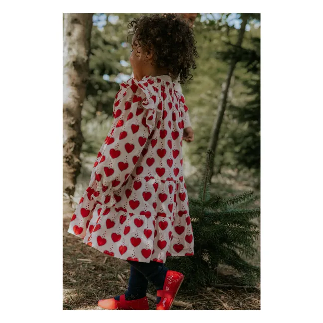 Robe Winter Heart | Ecru