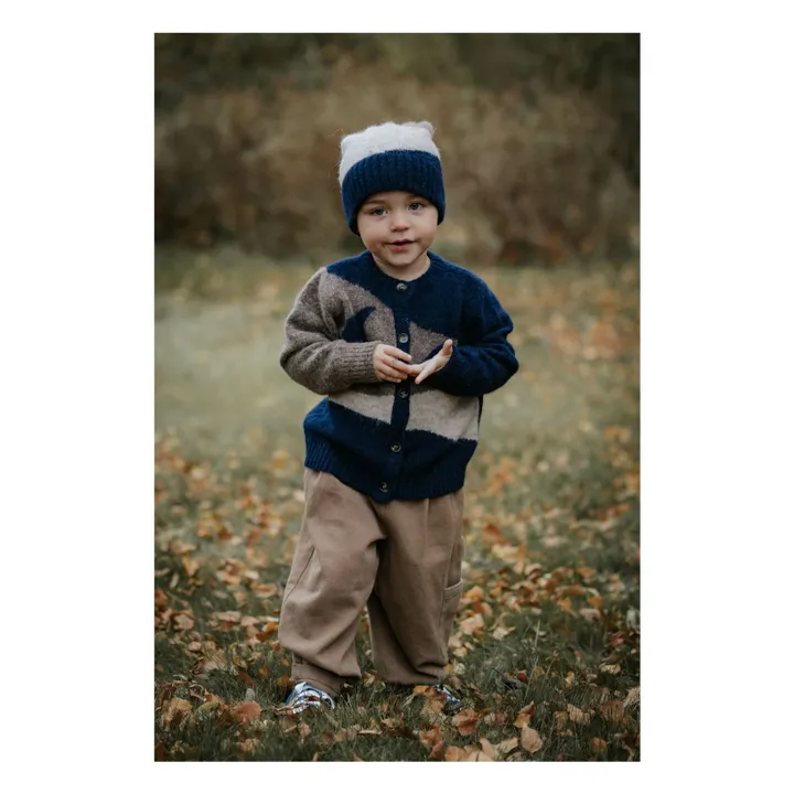 Bonnet Star Moon Laine Alpaga | Ecru- Image produit n°2