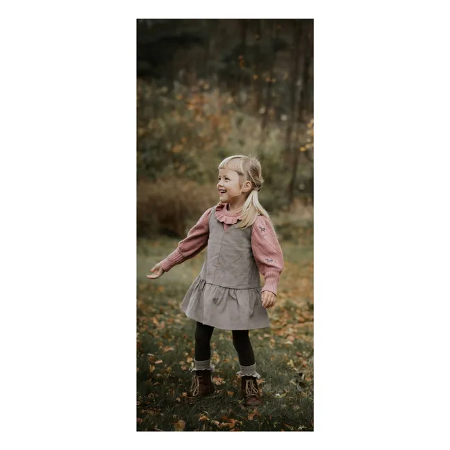 Pull Lucie Unicorne Coton Bio | Rose