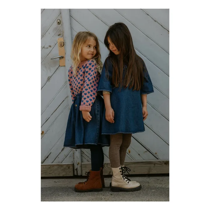 Robe Don Denim | Bleu- Image produit n°7