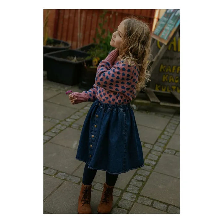 Jupe Don Denim | Bleu- Image produit n°2