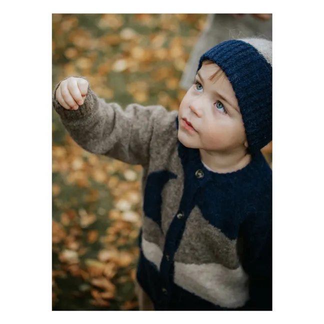 Bonnet Star Moon Laine Alpaga | Ecru