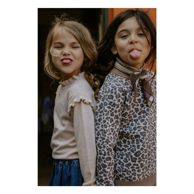 Pull Benna Léopard | Beige