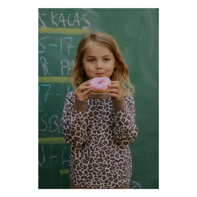 Pull Benna Léopard | Beige