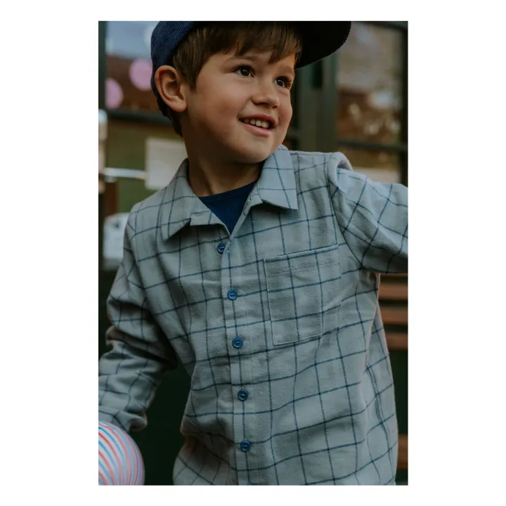 Chemise Cody | Bleu gris- Image produit n°4