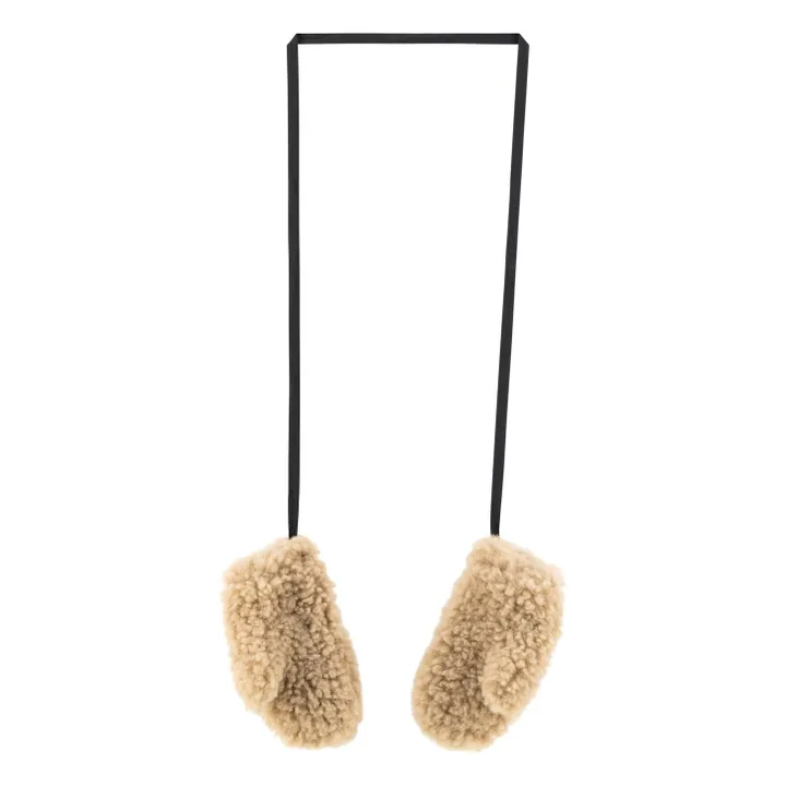 Moufles Eureka | Blanc cassé- Image produit n°0