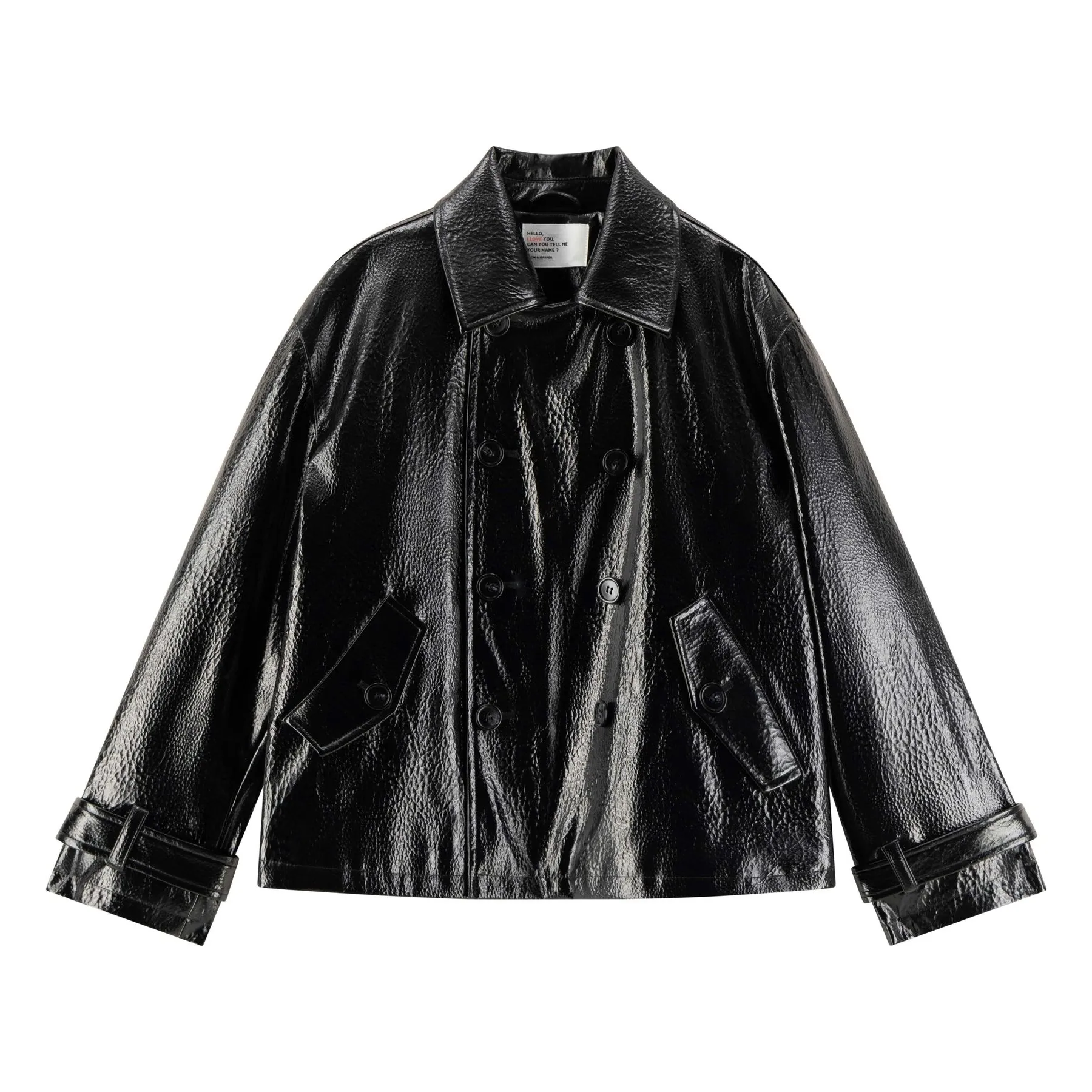 Leon & Harper Black Vanni Coat