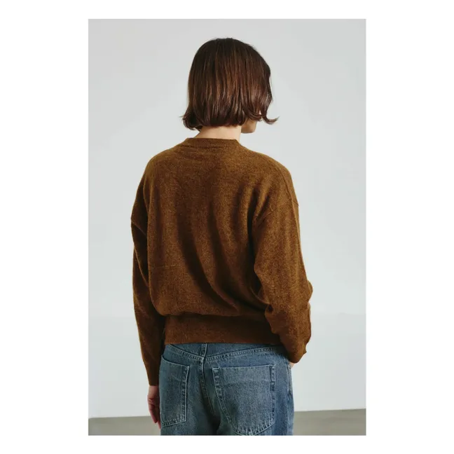 Jersey de alpaca | Caramelo