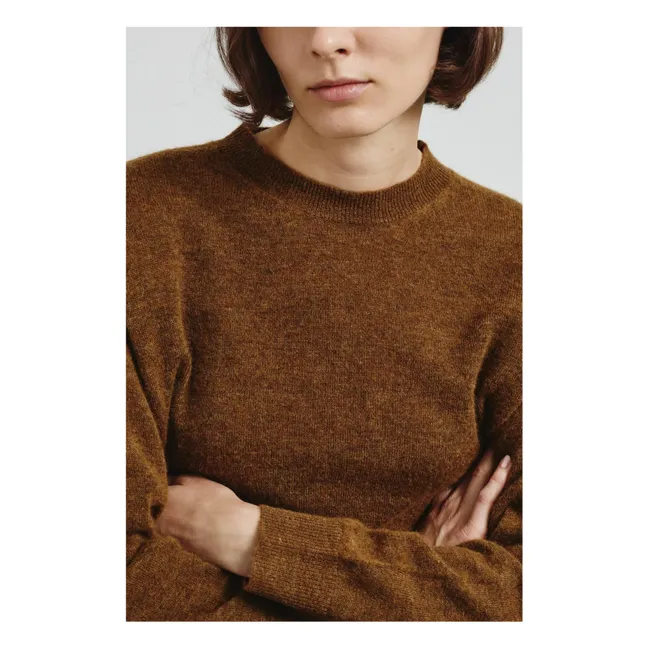 Jersey de alpaca | Caramelo