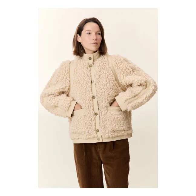 Manteau Vyvian | Blanc cassé