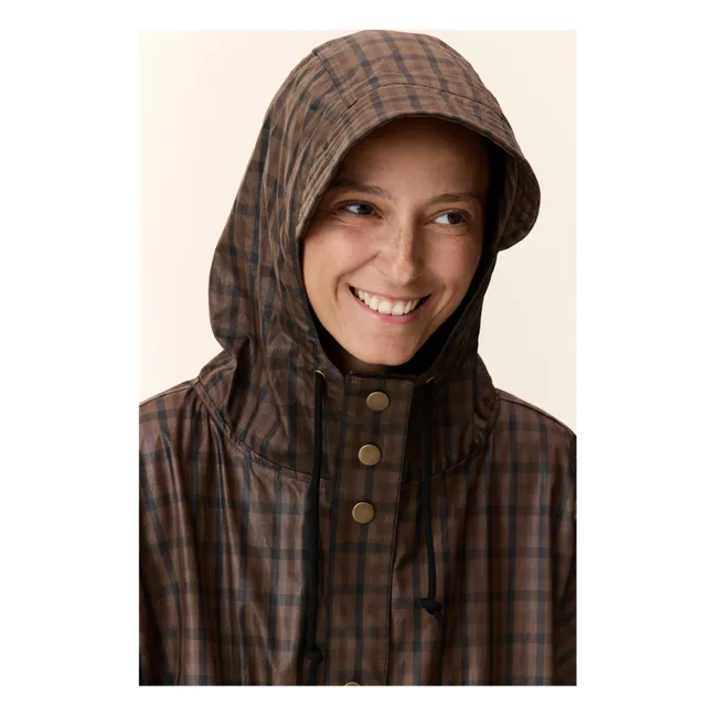 Parka Vannah Carreaux | Brown