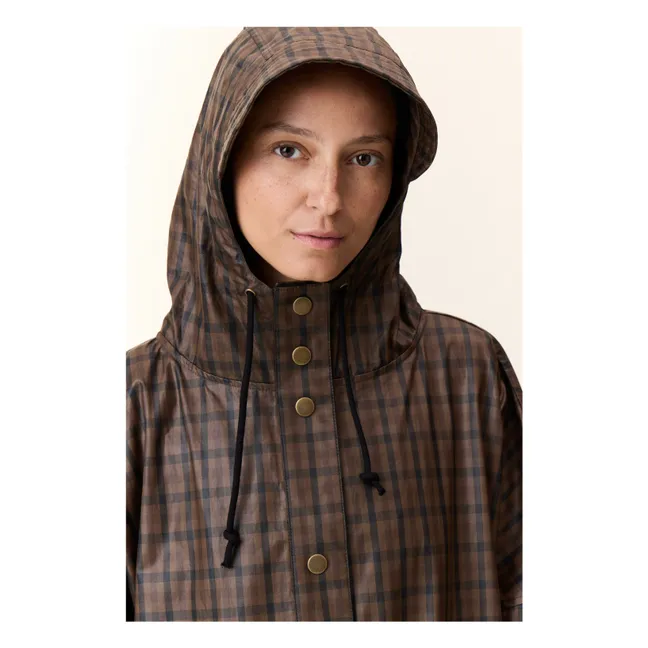 Parka Vannah Carreaux | Brown