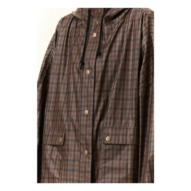 Parka Vannah Carreaux | Brown