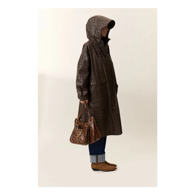 Parka Vannah Carreaux | Brown