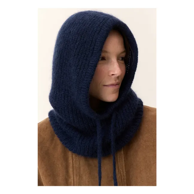 Cagoule Minot Core Super Kid Mohair | Bleu marine