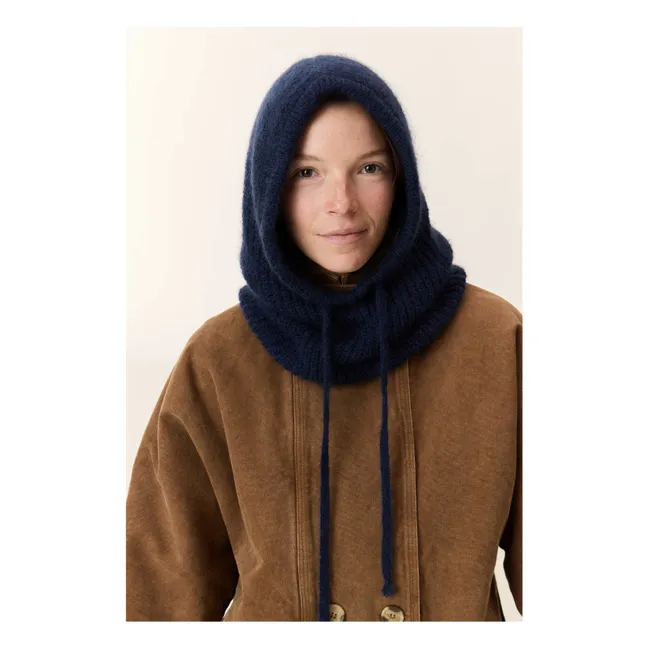 Cagoule Minot Core Super Kid Mohair | Bleu marine