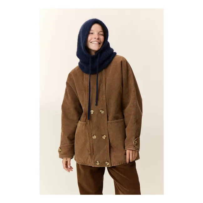 Cagoule Minot Core Super Kid Mohair | Bleu marine