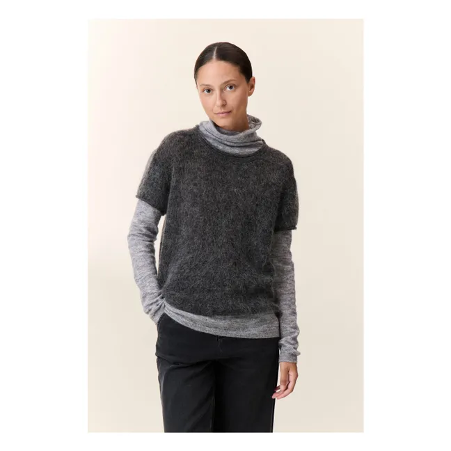 Mollie Dual sweater | Grey