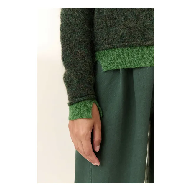 Millipe Dual sweater | Green