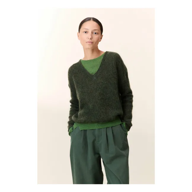 Millipe Dual sweater | Green