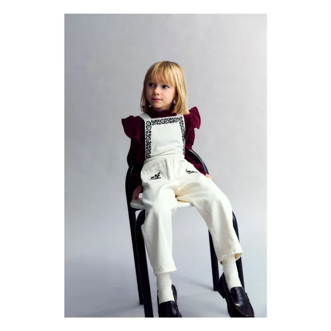 Blouse Maitea Double Gaze de Coton | Bordeaux