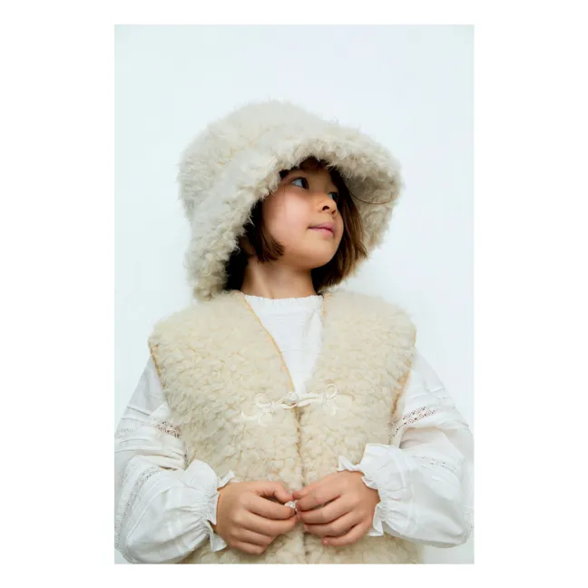 Ärmellose Weste Ninette | Beige