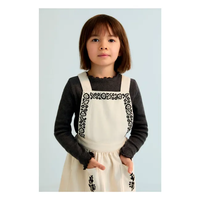 T-shirt Côtelé | Gris foncé