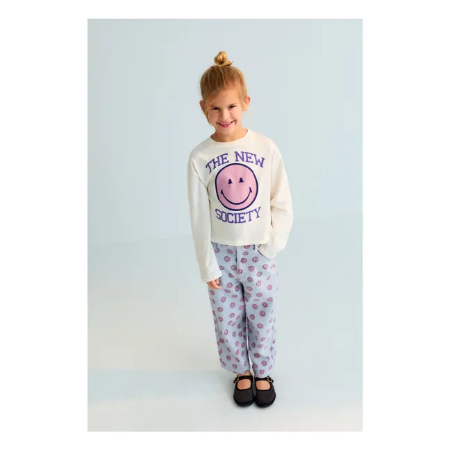 Jean Smiley Coton Bio | Bleu Clair