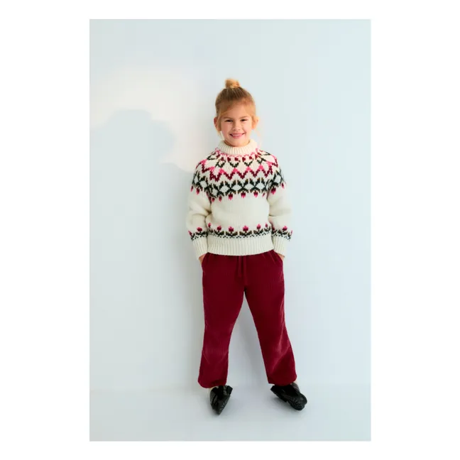 Pullover Wendy Wolle | Beige