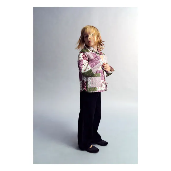 Chaqueta Melba Patchwork | Rosa