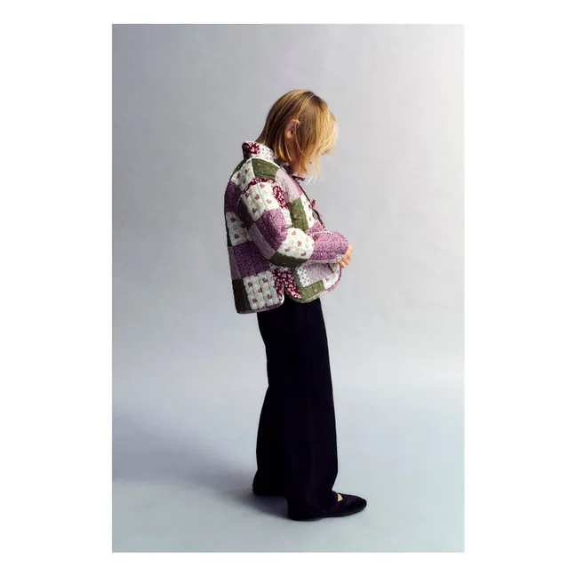 Chaqueta Melba Patchwork | Rosa