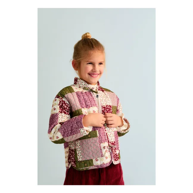 Chaqueta Melba Patchwork | Rosa